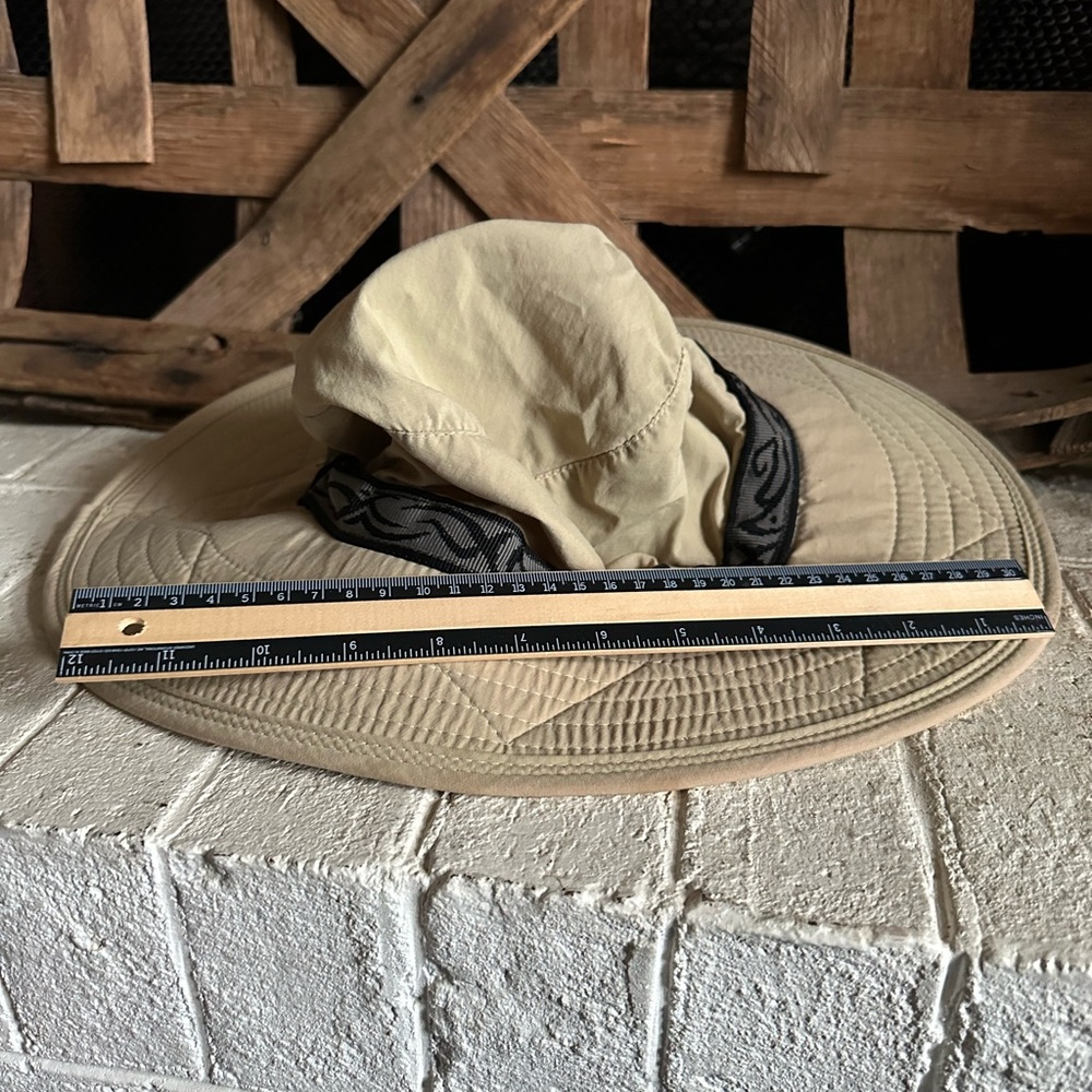 Watership Trading Co Hat Boonie Bucket Outdoor Hiking Fishing Size M Beige USA - Picture 5 of 8